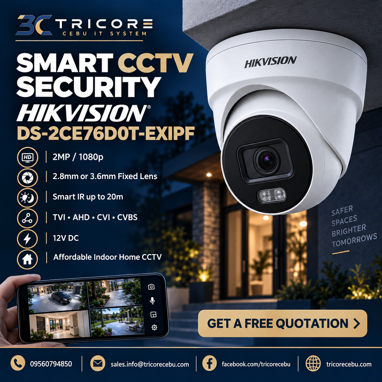 HIKVISION DS-2CE76D0T-EXIPF